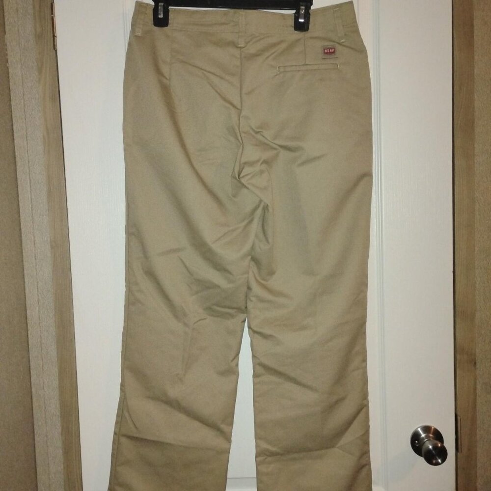 Men's Sz. 34x29 khaki Red Kap pants with front pockets